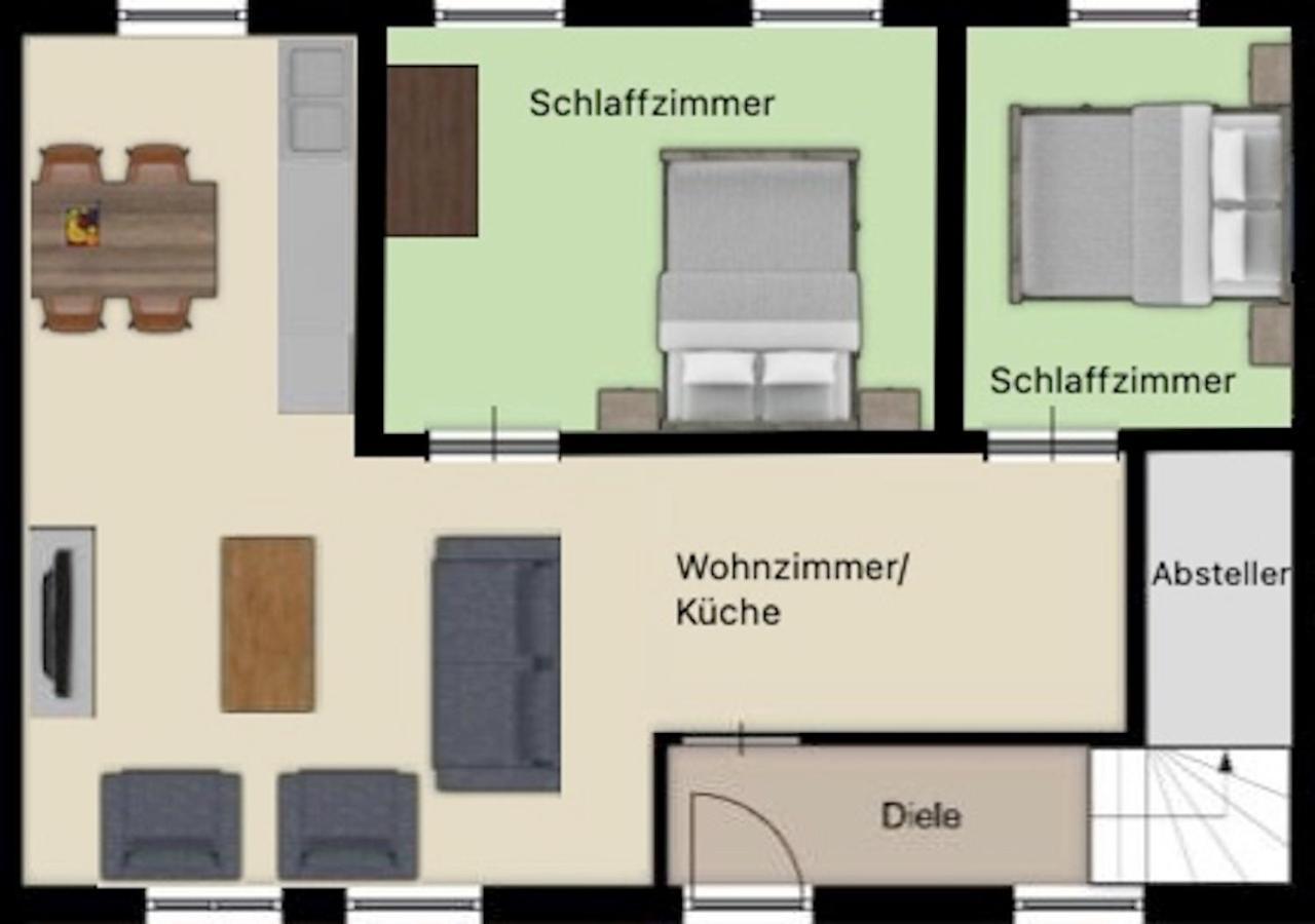 Aeuchen Am Rosenthal Apartment Monschau Cameră foto