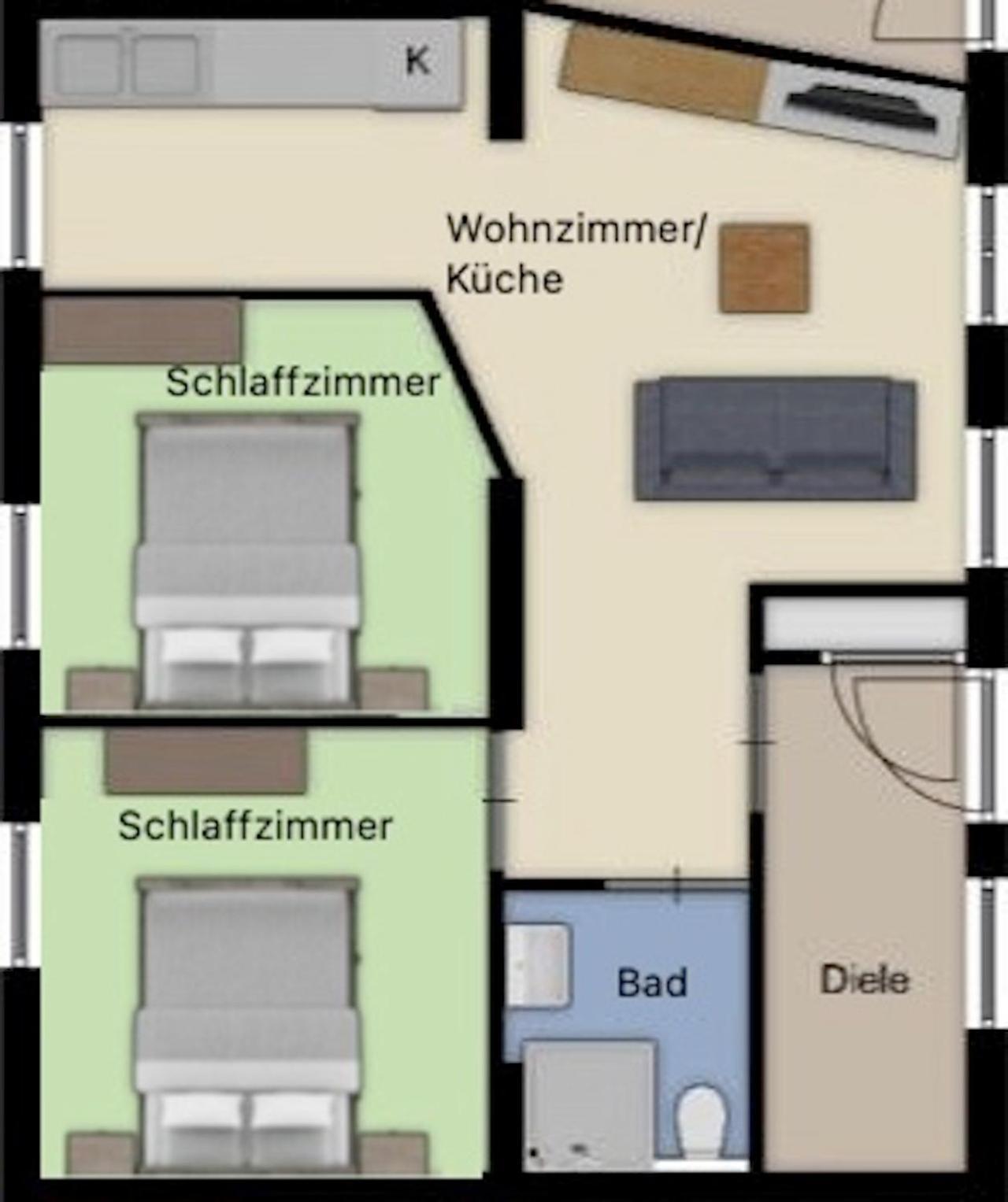 Aeuchen Am Rosenthal Apartment Monschau Cameră foto